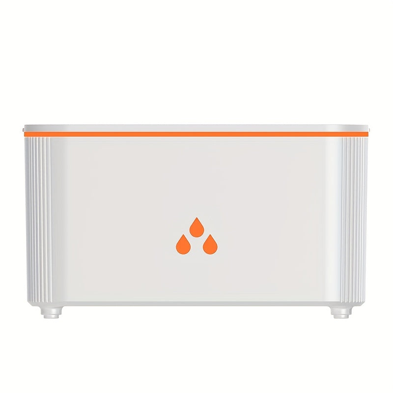 Humidifier, Humidifier Diffuser, Simulated Flame Light, Ambient Light, Creative Flame Design, Cold Mist Spray Mode, USB Power Supply, Simple And Compact, Suitable for Various Scenarios