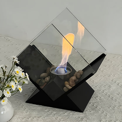 Vintage Style Metal Alcohol Fire Heater