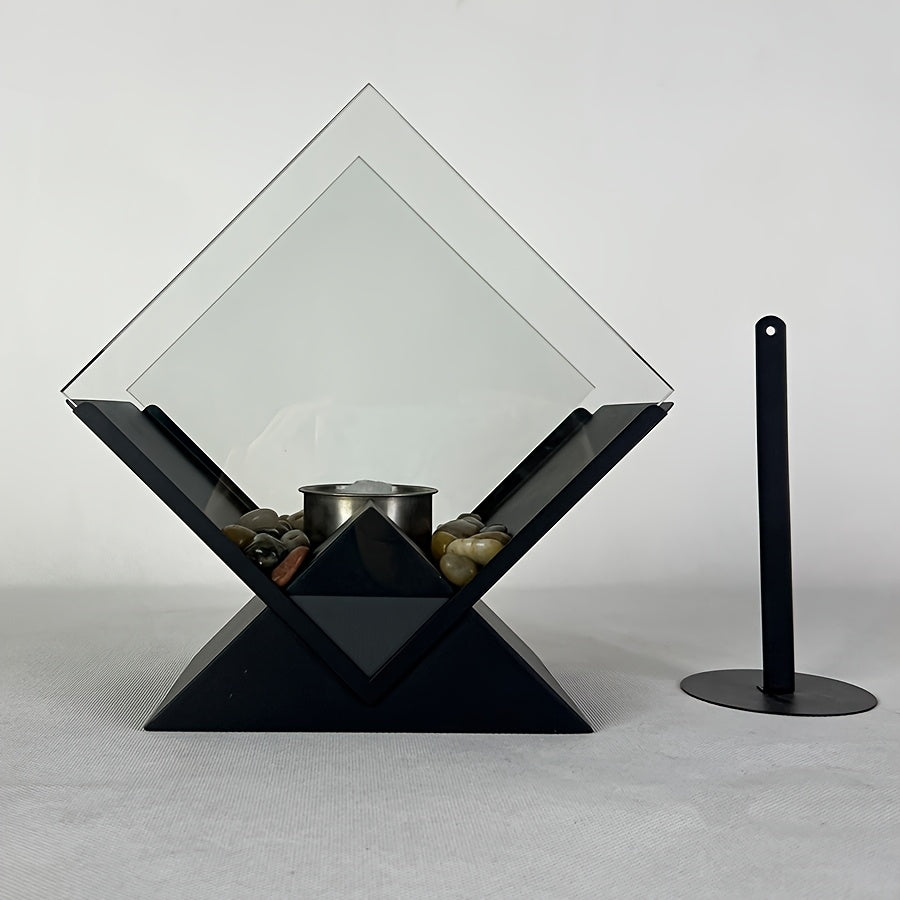 Vintage Style Metal Alcohol Fire Heater