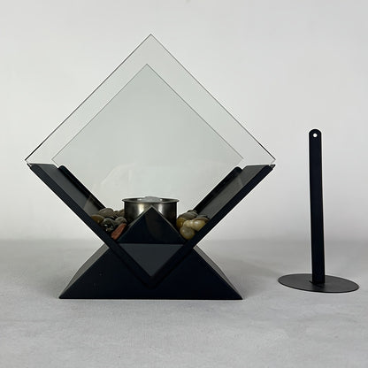 Vintage Style Metal Alcohol Fire Heater