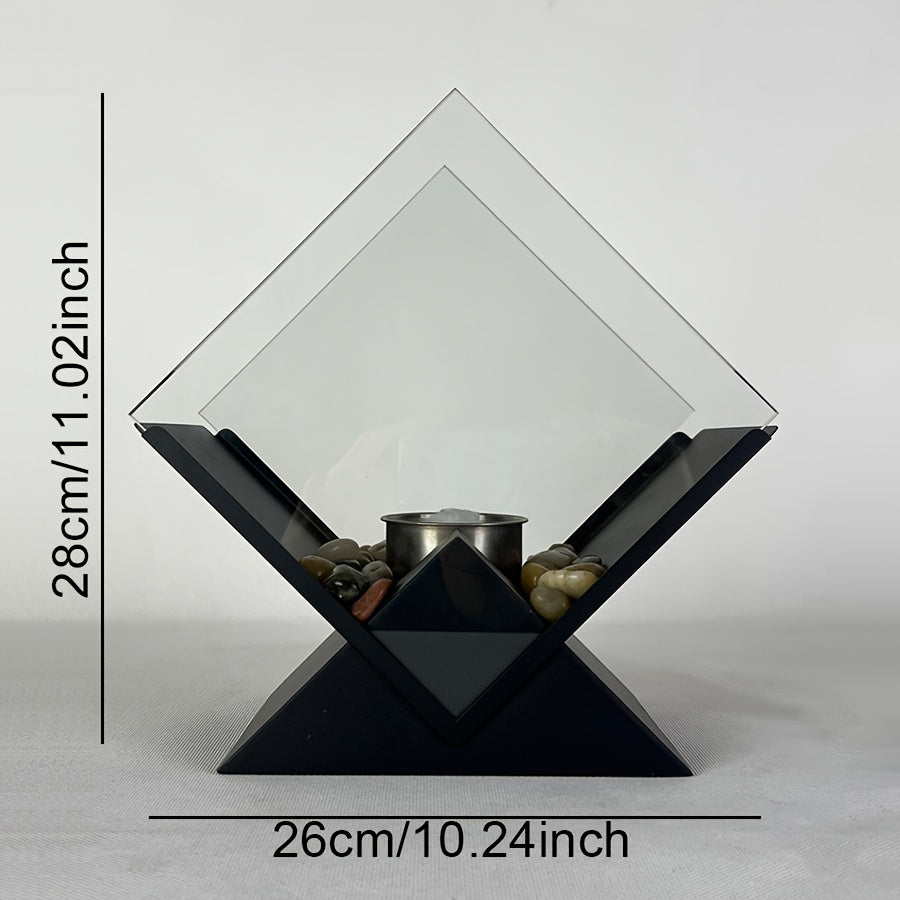 Vintage Style Metal Alcohol Fire Heater