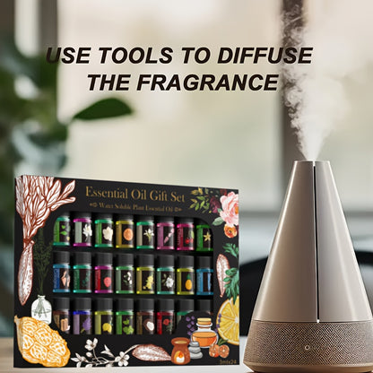 24pcs 3ml bottle Mini Essential Oils Set