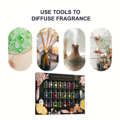 24pcs 3ml bottle Mini Essential Oils Set