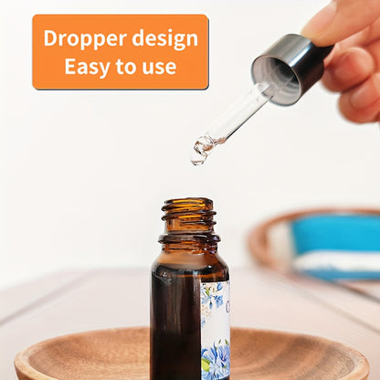 4-Pack 10ml Aroma Diffuser Essential Oil Bottles