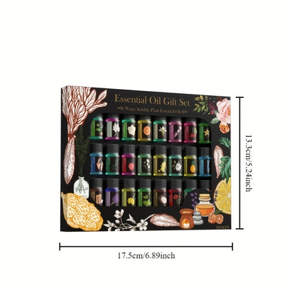 24pcs 3ml bottle Mini Essential Oils Set